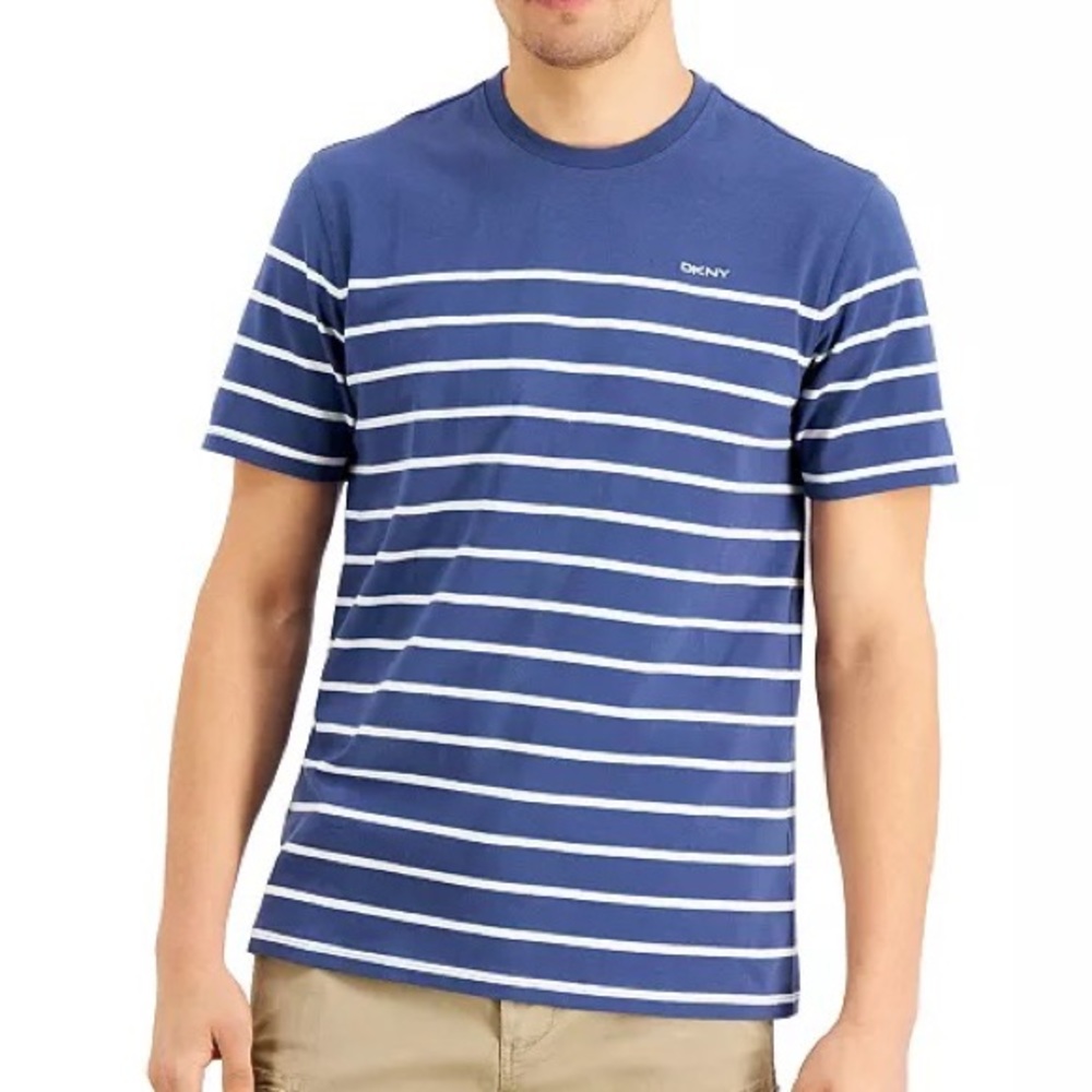 DKNY Men's Hudson Stripe T-Shirt size medium
